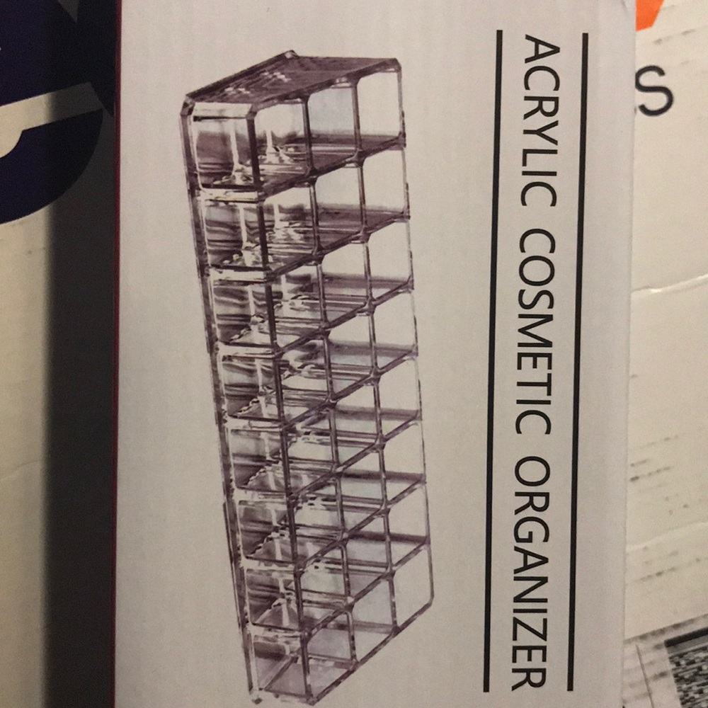 PACK OF 3 - 24 spot acrylic cosmetic organizer